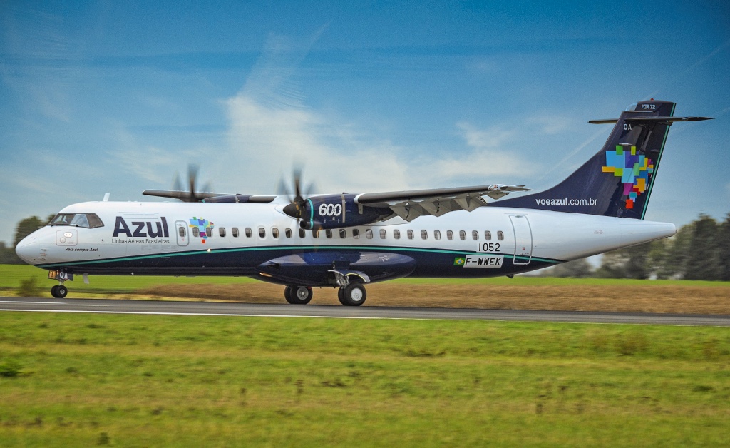 ATR 72-600 of AZUL, msn 1052